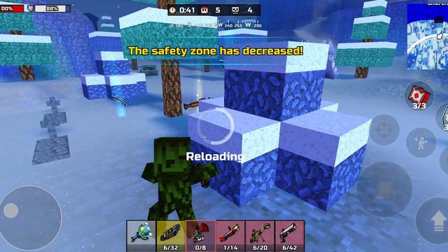 5 Kill Battle Royale Victory! - Pixel Gun 3D - PG3D смотреть онлайн