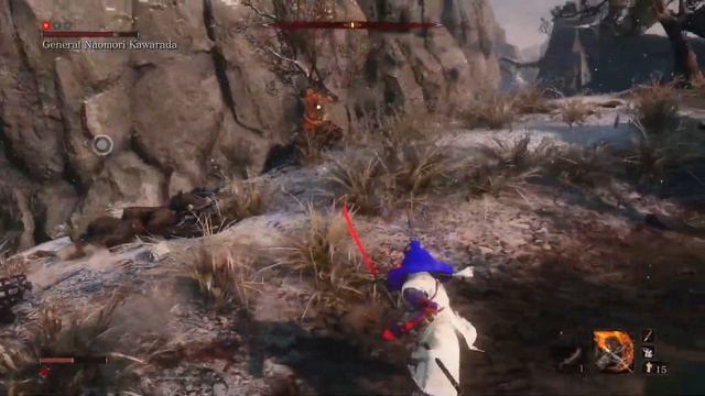 Sekiro: LMTSR MOD - Hardcore Version - General Naomori Kawarada смотреть онлайн