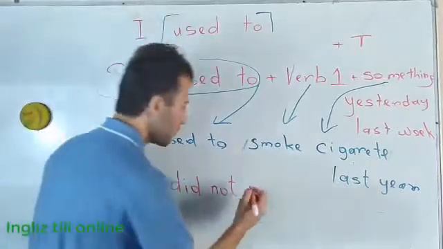 89-dars Used to- ga ko'nikib qolgan edi ingliz tili online da ingliz tilini puxta o'rganing! смотреть онлайн