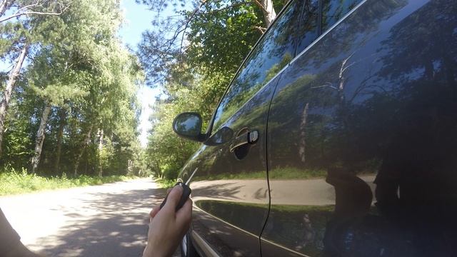 How to lock/unlock keyless entry car without remote - Demonstration смотреть онлайн