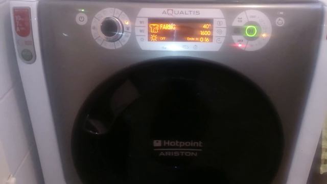 Hotpoint Waschtrockner AQD1071D 69 EU/A Aqualtis смотреть онлайн