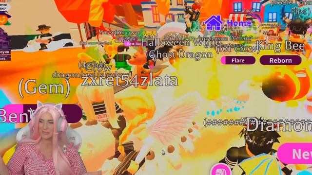 ТРЕЙДЫ МЕГА легендарного ПРИЗРАЧНОГО ДРАКОНА за 16000 робуксов ADOPT ME ROBLOX смотреть онлайн