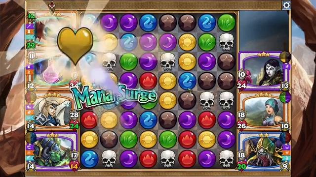 Gems of War. Набор карт для фарма душ, в лёгкую прохожу в топ 15. смотреть онлайн