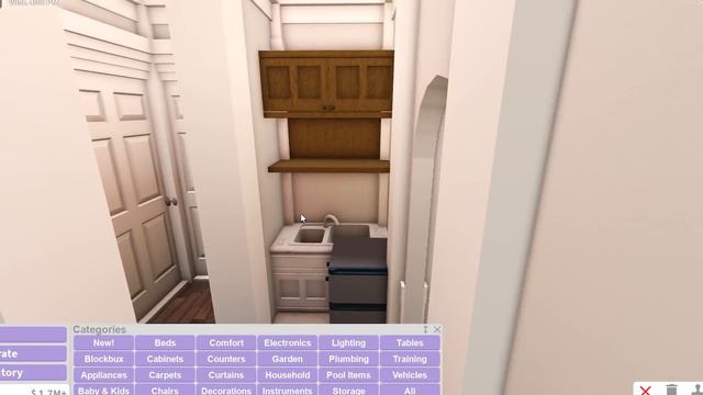 Building in Bloxburg but each room is 1x1! смотреть онлайн