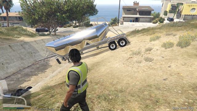 GTAV Real Life Mod #50- TGR Recovery Loaded Semi Truck Wreck Recovery | I Need Another Heavy Rotato смотреть онлайн