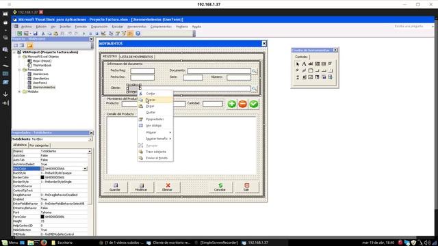 Curso VBA Sistema Facturación en Excel 8 Tabla Clientes 2 смотреть онлайн