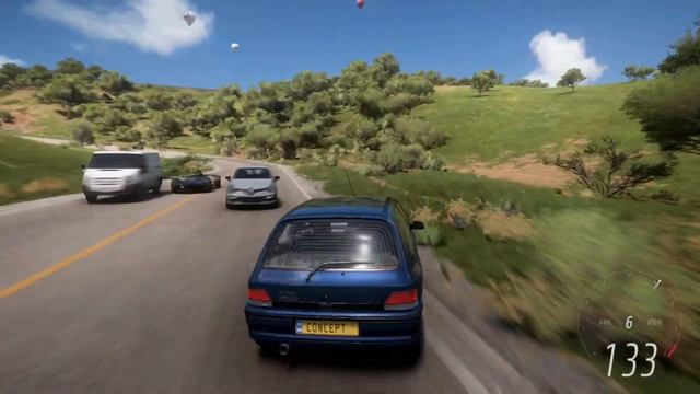 1993 RENAULT CLIO WILLIAMS - Forza Horizon 5 смотреть онлайн