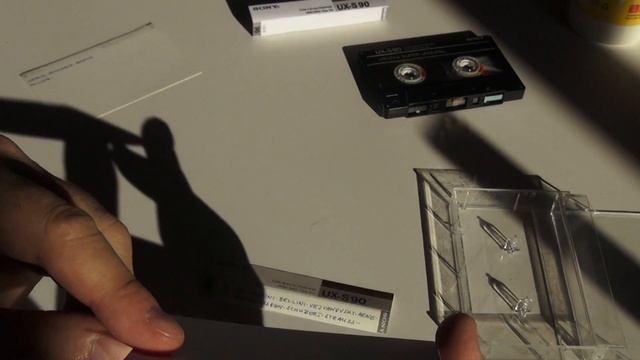 Ремонт вкладыша от кассеты #audiocassete смотреть онлайн