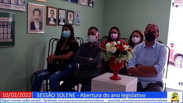 SESSÃO SOLENE ABERTURA DO ANO LEGISLATIVO смотреть онлайн