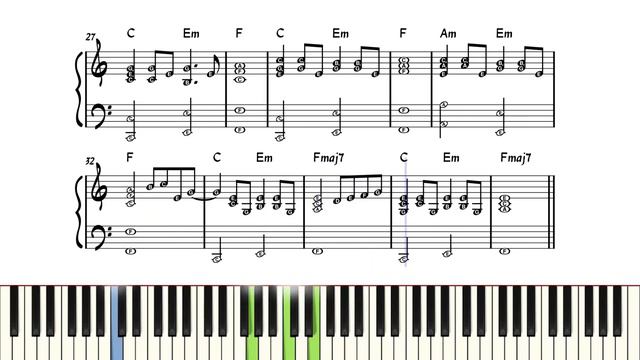 What Was I Made For? - Billie Eilish | Piano Accompaniment смотреть онлайн