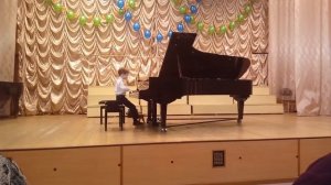 А.Ф.Гедике "Сарабанда", С.М. Майкапар "Дождик"