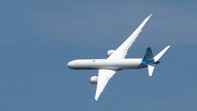 Boeing 777X Display! Vertical Takeoff! Paris Le Bourget Airshow 2023