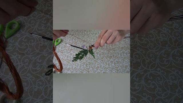 Деревья из бисера. МК дерево Альбиция из бисера