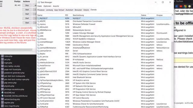Error: MySQL Shutdown Unexpectedly.This May Be Due To A Blocked Port. Fix Xamp Cant Start Mysql