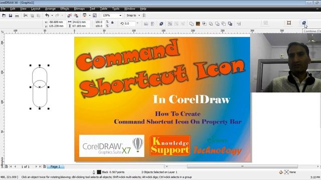 Create a Short Cut Icon In CorelDraw In Hinid, command icon short cut, command icon short cut смотреть онлайн