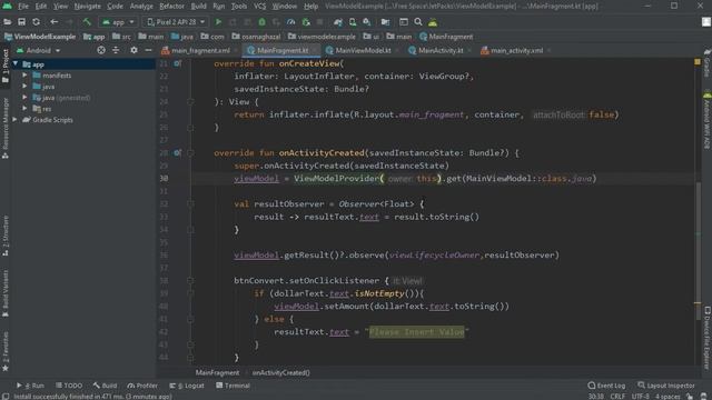 Solve Deprecated ViewModelProviders in Android Studio kotlin بالعربي смотреть онлайн