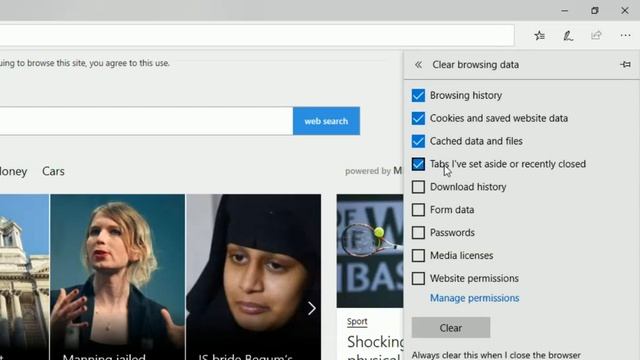HOW TO CLEAR ALL BROWSING DATA IN MICROSOFT EDGE [TUTORIAL] смотреть онлайн