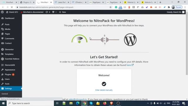 Optimize more 90% WordPress plugin Nitropack google pagespeed insights speed test Gtmetrix 2021 смотреть онлайн