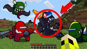 Я нашел всех ПРЕДАТЕЛЕЙ АМОНГ АС в своем мире в майнкрафт ! Как призвать FNF IMPOSTOR V3 MINECRAFT