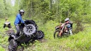 Пробиваем новый маршрут. Что ждет нас впереди? Покатушка квадроциклы и эндуро.