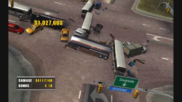Burnout 2 - Crash Mode - Cross Traffic Crash/26 - 74 million смотреть онлайн