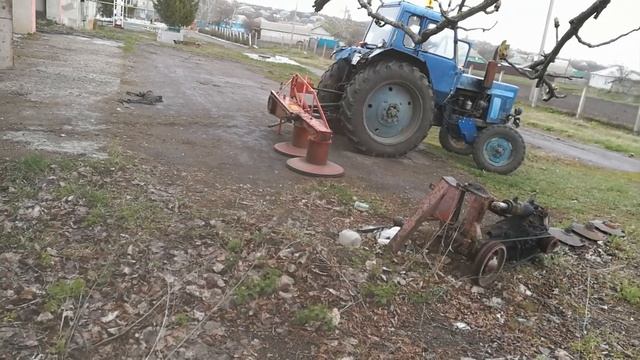 Первый запуск роторно-барабанной косилки Виракс 1.65 смотреть онлайн