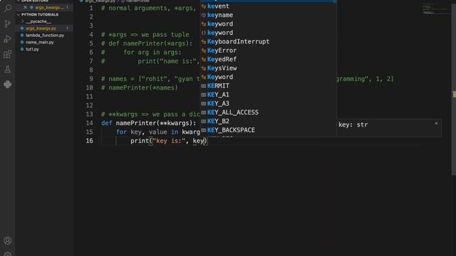 Different types of arguments in Functions. Normal, *args, and **kwargs arguments in Python. смотреть онлайн