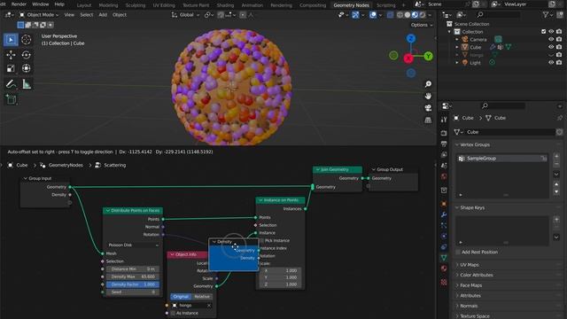 Vertex Groups Node - idea смотреть онлайн