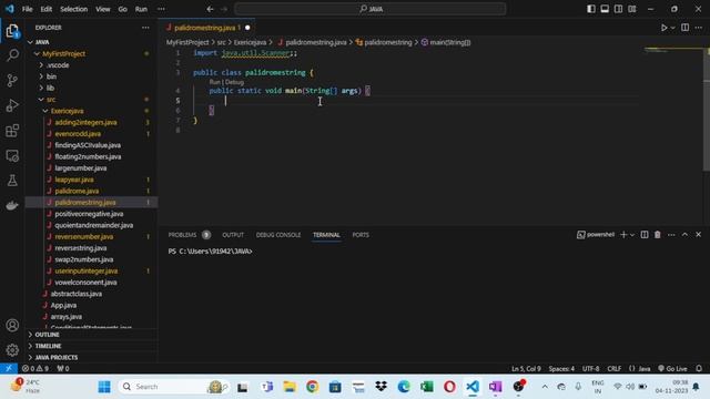palindrome string program in java | palindrome string java | Placement Course смотреть онлайн