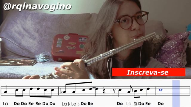Jingle Bell Rock - Flauta Transversal (Com Notas) - Multi Raquel Dias смотреть онлайн