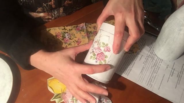 МК декупаж для начинающих стиль MacKenzie смотреть онлайн
