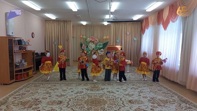 Музыкально-театральная композиция «Праздник балалайки», Детский сад «Теремок смотреть онлайн