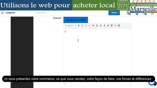 Créez votre E-commerce GRATUITEMENT en 10 min sur la plateforme locale voscommercants-marseille.fr смотреть онлайн
