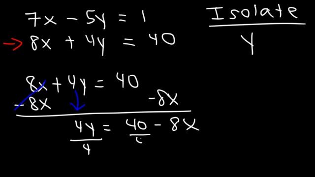 How To Solve Linear Systems Using Substitution By Avoiding Fractions! смотреть онлайн