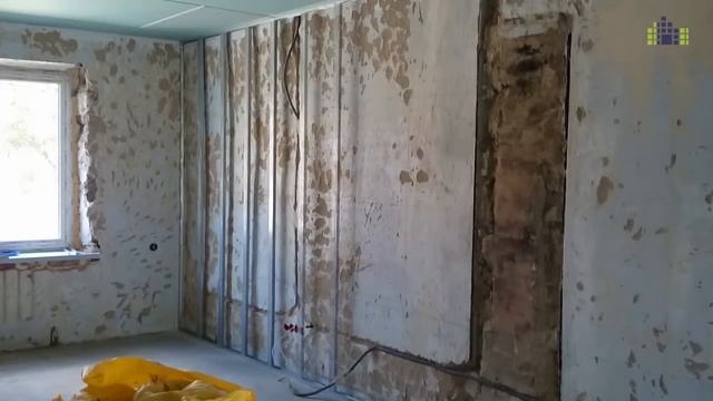 Устройство короба из ГКЛ