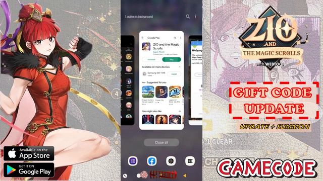 Zio and The Magic Scrolls 56th Gift Codes Update Summon смотреть онлайн