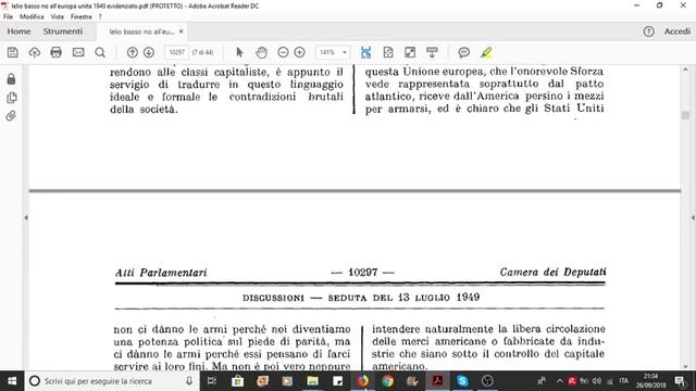 1949: le PROFEZIE sull'Unione Europea di Lelio Basso | avv. Giuseppe Palma смотреть онлайн