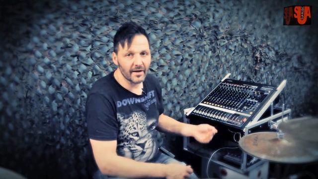 InEar für Schlagzeuger mit dem Yamaha MGP16X Mischpult смотреть онлайн