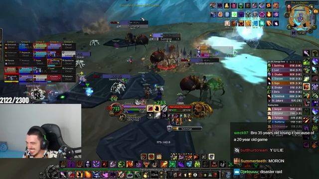 RAID LEADER LOST HIS MIND IN THIS CHAOTIC RAID смотреть онлайн