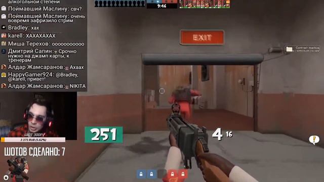 Пьяный Кел играет в Тф-ку и бьёт рекорд по шотам / Бухлострим смотреть онлайн
