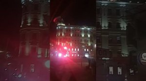 вечерняя ночная златоглавая белокаменная краснокаменная  Москва столица нашей Родины  Moscow RUSSIA