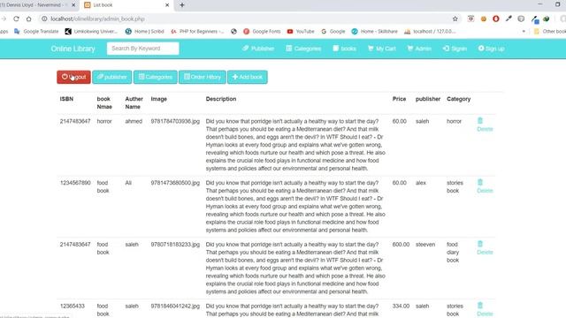 final year project in php online library مشروع تخرج اون لاين смотреть онлайн