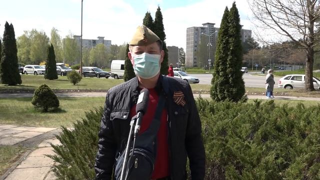 В Висагинасе отмечают День Победы смотреть онлайн