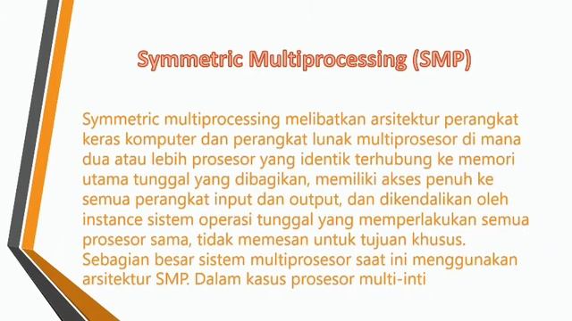 Tugas Video Multi-Processing Operating System смотреть онлайн