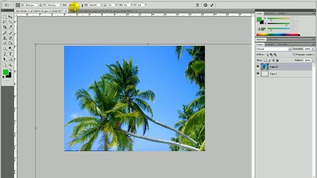 Redimensionar imagen Photoshop CS4 (Español) смотреть онлайн
