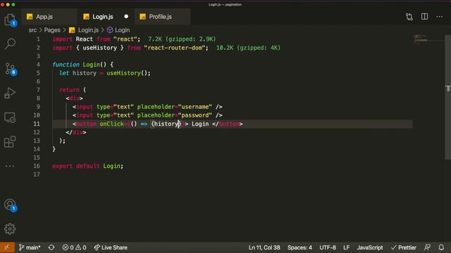 How To Redirect In React - React Router V5 Tutorial | Redirecting, useHistory... смотреть онлайн