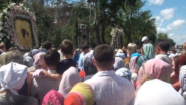 ч3 Крестный ход в городе Оренбурге на Табынскую икону БМ смотреть онлайн