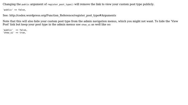 Wordpress: Remove Post Page "View Post" Link (2 Solutions!!) смотреть онлайн
