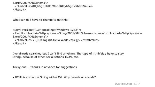HTML : XML Serialization of HTML смотреть онлайн