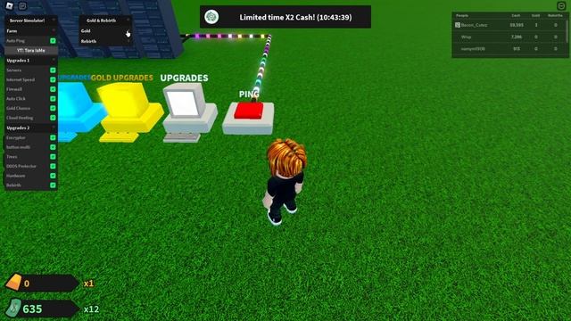 [NEW] Roblox Server Simulator Script - Auto Click | Auto Upgrades смотреть онлайн
